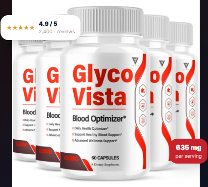 Glyco Vista Reviews five bottle bundle rated 4.9 out of 5 stars
